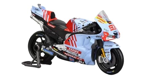 Cadeau Moto Ducati Miniature 1:18 Idée Collection pour Passionné de Course Desmosedici