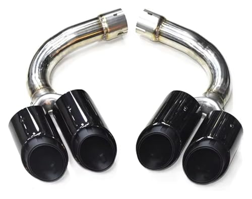 Embouts d'échappement quadruples en acier inoxydable style SQ7 pour Audi Q7 2016-2024