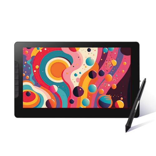 Image of ViewSonic (From USA)33.85 Cm (13.33 inch) FHD Digital Graphics Pen Tablet, Second Screen for Laptop with 8192 Pen Pressure, 6 Express Keys, EMR Battery-Free Pen, 2 x Type-C, 1 Mini HDMI, 815g, 7mm GD1330.