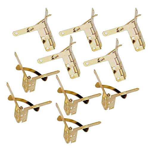 Support de couvercle à angle 90° de haute précision pour finition dorée d'ébénisterie - 7