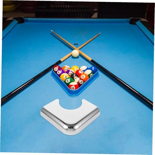 Protège coin table billard métal argenté esthétique angle