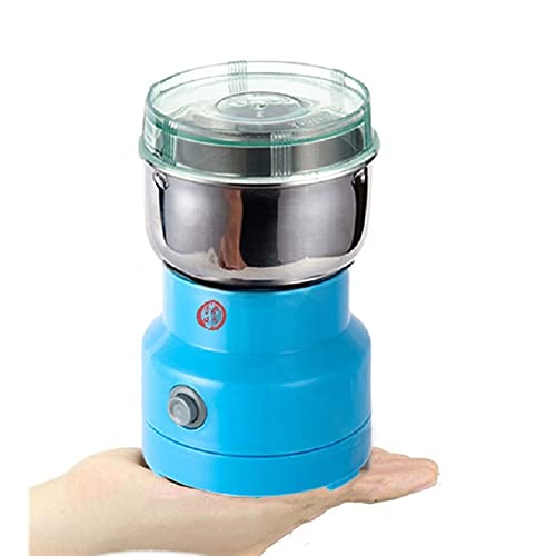 Moulin à Café Électrique En Acier Inoxydable 304 - Broyeur Pour Grains, Épices, Noix, Légumes - Moteur Puissant, Bol Amovible - 8