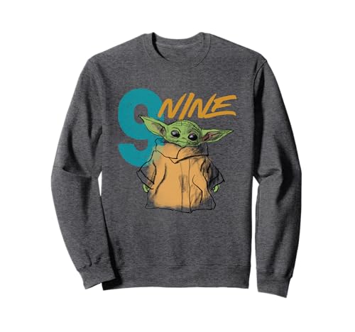 Sweatshirt Star Wars 9 ans pull chaud enfant motif The Child