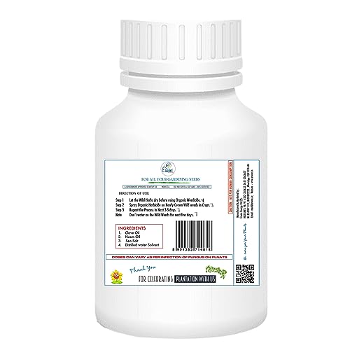 Image of Erwon Weeds Remover, Organic Essential Powerful Liquid Weeds Remover for Removing all types of Wild Weeds (250 ml)