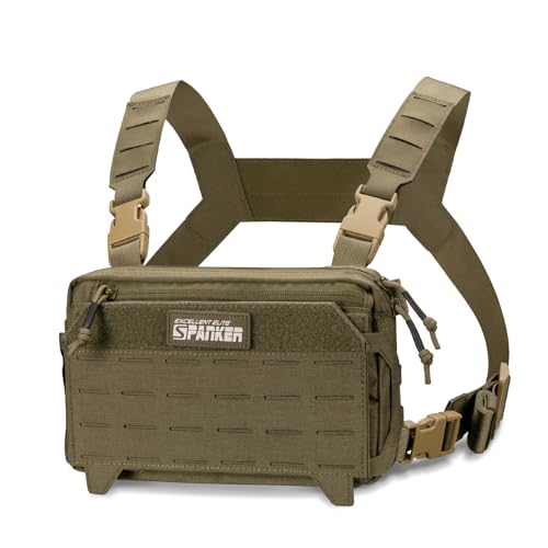 Bolsa pectoral táctica militar de alta resistencia con bolsillo ajustable EXCELLENT ELITE SPANKER