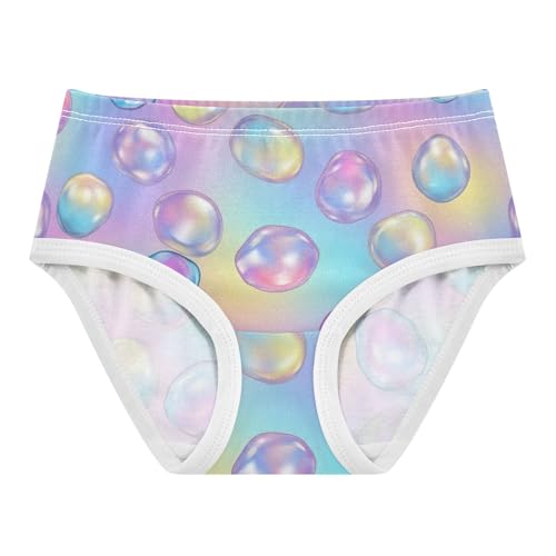 Cotton Girls Underwear Toddlers Pastel Gradients Rainbow Bubbles Panties for Girl Animal Underpants Briefs 2t