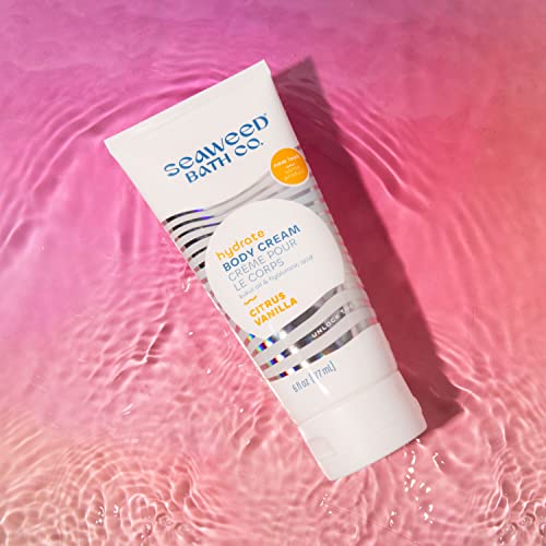 Seaweed-Bath-Co-Hydrate-Body-Cream-Citrus-Vanilla-Scent-6-Ounce-Nourishing-Hand-Body-Lotion-Moisturizer-for-Dry-Skin-with-Sustainably-Harvested-Seaweed-Kukui-Oil-Hyaluronic-Acid-Shea-Butter