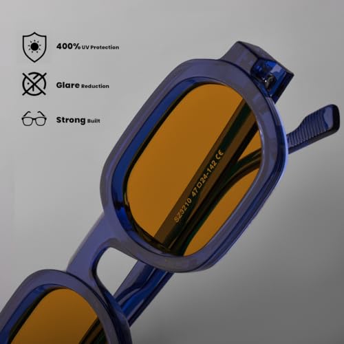 Image of SAM AND MARSHALL VELAR Sunglasses I 400UV Protection I Square Sunglass I Men & Women