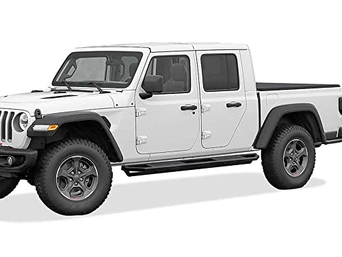 Estribos Laterales Acero Inoxidable para Jeep Gladiator 2020-2026 miniatura 6