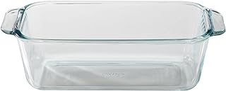 Pyrex Basics 1.5qt Loaf Dish, 1.5 Quart, Clear - Single Loaf Pan