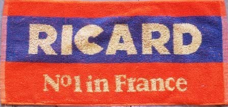 Serviette de bar Ricard