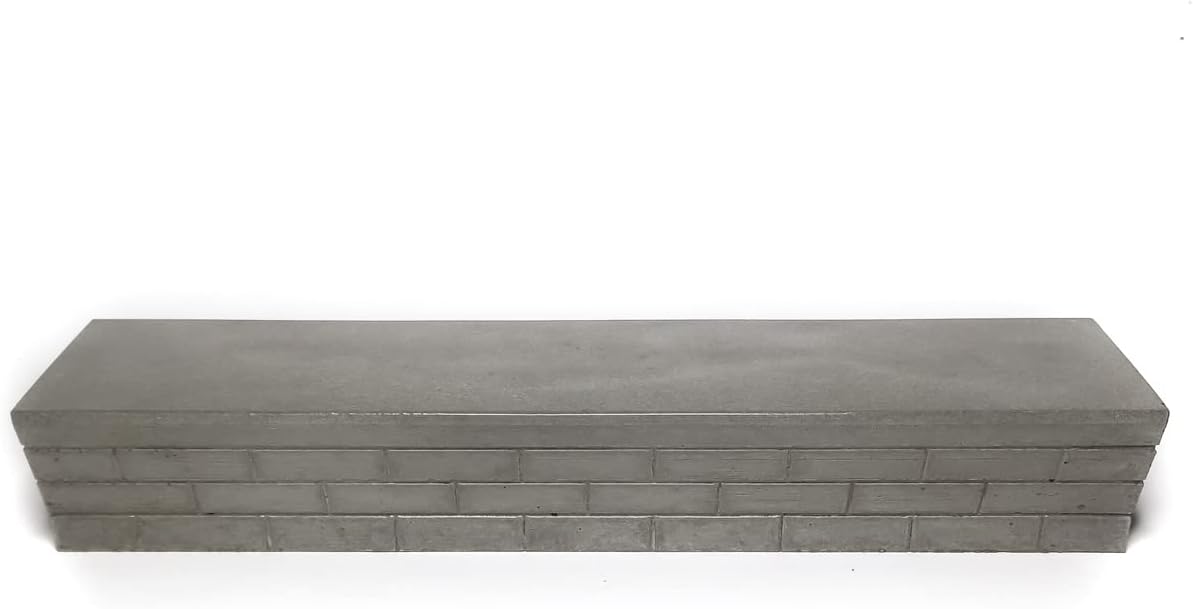 Fingerboard Ledge Concrete Barrier wall Brick (LC2) (Gray 2)