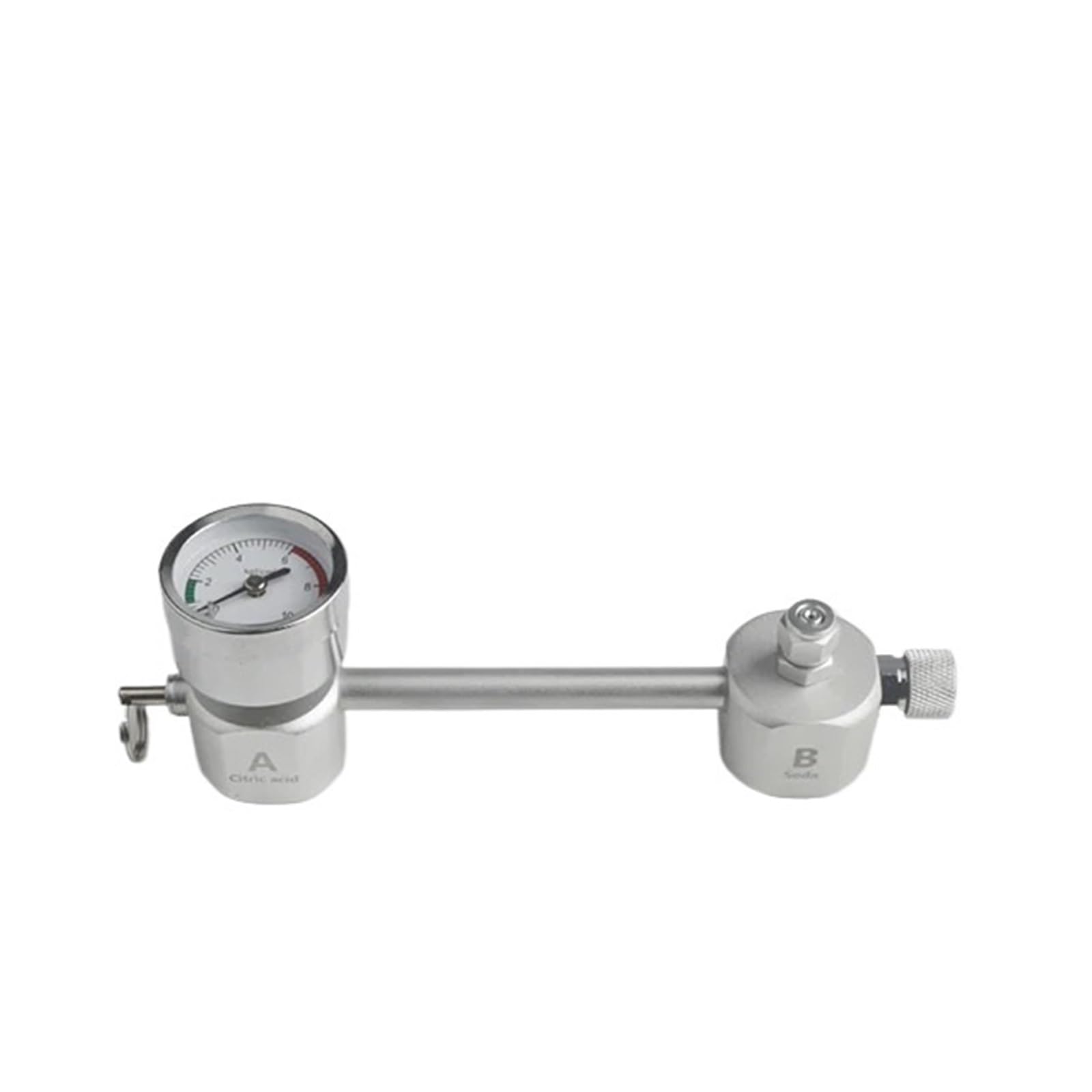 Aquarium W21.8 CO2 Generator System Kit with Air Flow Regulation Water Plant Fish Aquarium Carbon Dioxide Valve Diffuse(A)