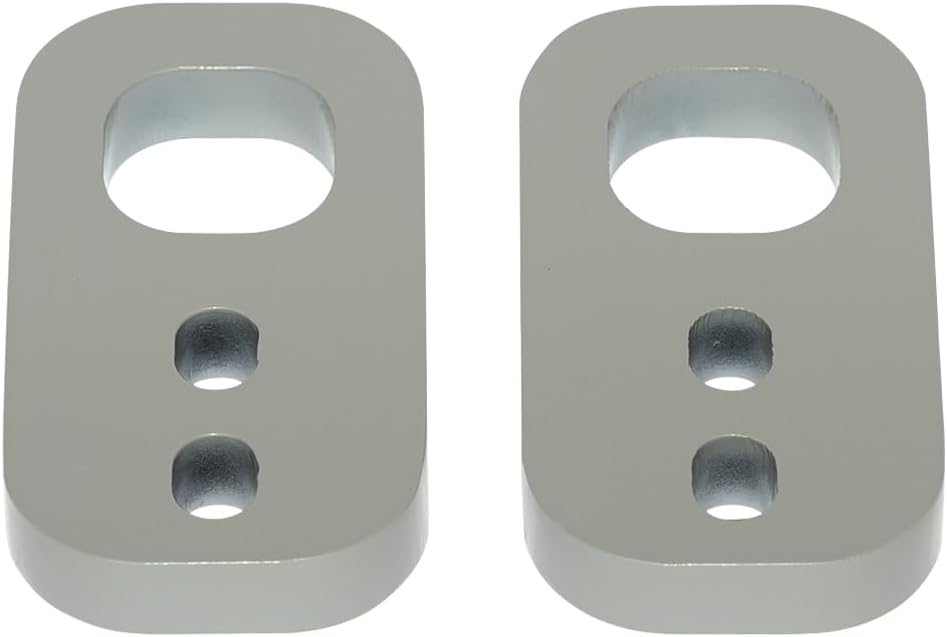 Front Recovery Points Fit for 2024-2025 Toyota Land Cruiser/Toyota Tacoma/Lexus GX550, Heavy Duty Steel Front Tow Hooks Recovery Points Hooks, Bolt-on Car (2PCS)