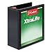 Cardinal 26341 Clearvue Binder, D-Ring, 4-Inch Capacity, 11-Inch X8-1/2-Inch, Black