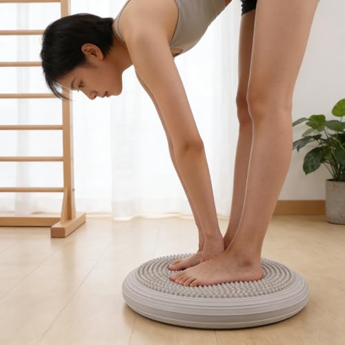 Almohadilla de equilibrio con masajeador de pies para entrenar con total seguridad 4