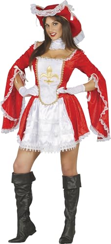 Costume de Mosquetera pour femme adulte panoplie complète de bandit
