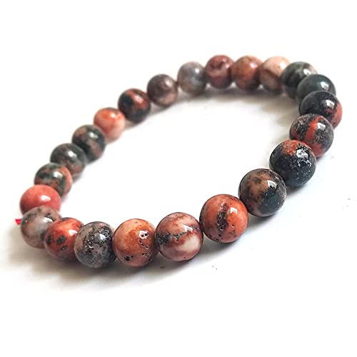 Image of HEALING AND SEMI-PRECIOUS CRYSTAL STONE BRACELET 8 MM ROUND FOR FENSHUI