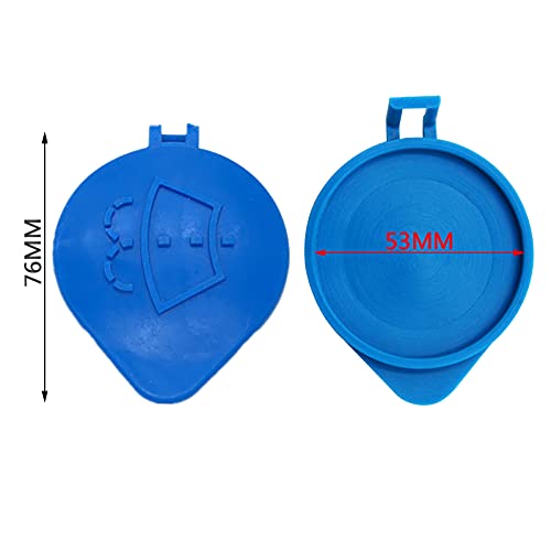 Windshield Washer Fluid Reservoir Bottle Cap Fit Water Tank Bottle Lid Cap Bottle For Ford Focus - Pack Of 1 Blue #TOP1