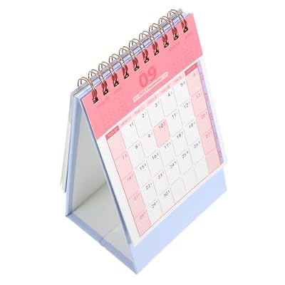 Desk Calendar Minimalist Desktop Calendar for Office and Home Use Daily Month Planner Aesthetic Design Yearly Schedule Chic and Portable for Easy Organization