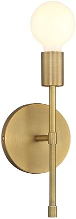 Access Lighting 62320LEDDLP-ABB Iconic II G - 4W 1 LED Wall Sconce-11 Inches Tall and 5 Inches Wide, Finish Color: Antique Brushed Brass
