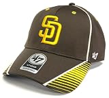 47 San Diego Padres MVP Radiate Brown Hat Cap Adult Men's Adjustable