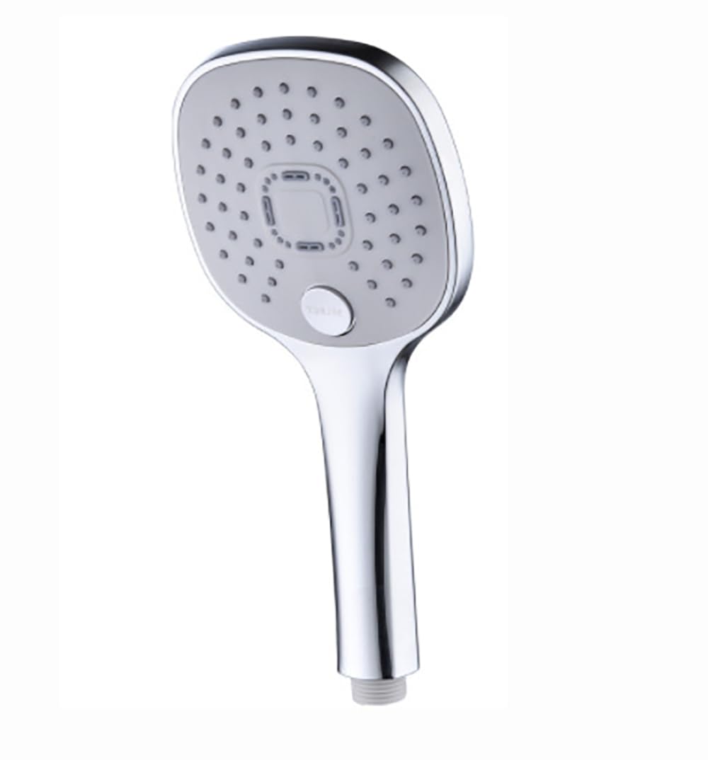 Sweet sevenModern Square Handheld Shower Head - 3 Modes High-Pressure Large Panel Shower Head