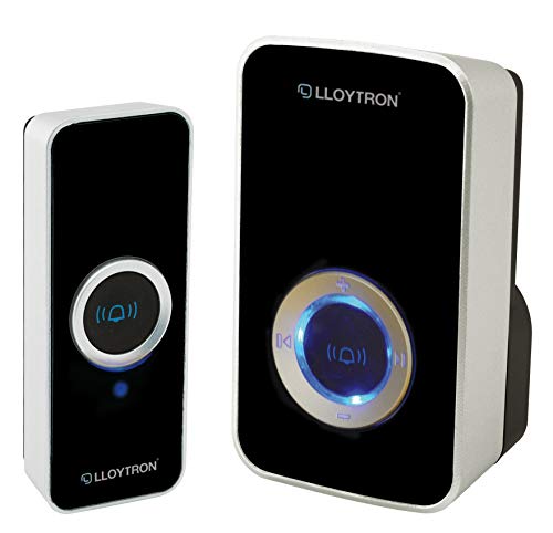 Preisvergleich Produktbild Lloytron Türklingel mit Netzstecker Schwarz