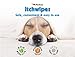 Petkin Anti Itch Wipes for Dogs and Cats - Soothes Hot Spots, Skin Irritations and Scratching - Bitter Taste Stops Licking and Chewing - Super Convenient, Ideal for Home or Travel - 30 Wipes