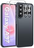 [Ajustement parfait] La coque Samsung A37 5G , la lentille de l'appareil photo et le protecteur d'écran ne se gênent pas mutuellement. Enveloppe parfaitement le téléphone pour éviter la poussière et les rayures. Accès facile à l'alimentation, au volume et à tous les ports, boutons et fonctions grâce à des découpes précises