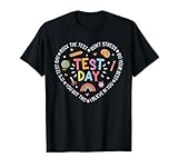 Test Day Shirt Teacher Testing Kids Rock The Test Day T-Shirt