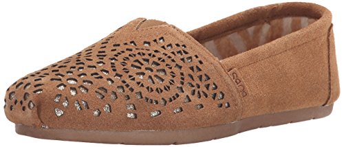BOBS from Skechers Women's Luxe Fashion Slip-On Flat