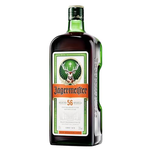 JÄGERMEISTER Licor de Hierbas 1750 ml, 35% Vol, 56 Hierbas Naturales