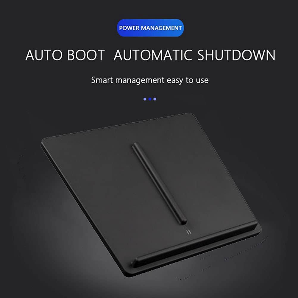 Almohadilla De Cargador De Coche InaláMbrico Para Tesla Model 3/S/X/Y, USB Panel De Accesorios De Consola Central TeléFono InaláMbrico RáPida Smart carga InduccióN Pad