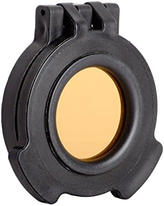 Tenebraex Amber Flip Cover for 56mm Optic Models, Tactical Tough Lens Protection, Compatible with Kahles, March, Nightforce, Schmidt & Bender, Steiner, Swarovski, US Optics, Zeiss (SB5603-ACV)