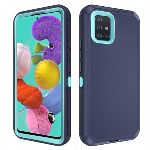 Coque Samsung Galaxy A51 5G antichoc bleue idéale pour le sport