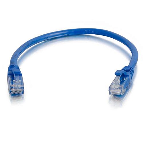 C2G 03978 Cat6 Cable - Snagless Unshielded Ethernet Network Patch Cable, Blue (12 Feet, 3.65 Meters) #TOP1