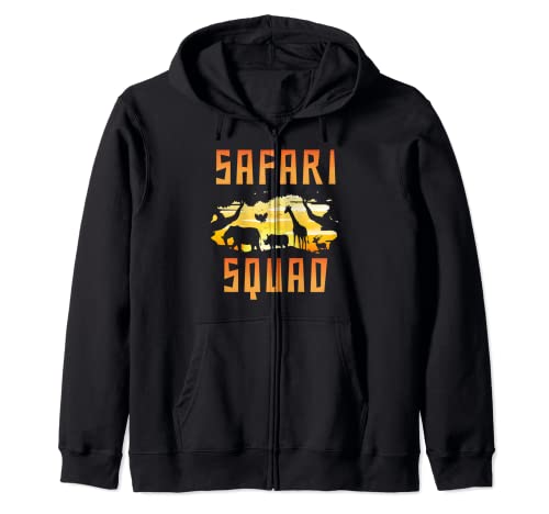 Safari Animal Lover Funny Zoo Sudadera con Capucha