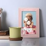 Renditions Gallery 4x6 inch Picture Frame Sunset Pink Wood Grain Frame, High-end Modern Style, Made of Solid Wood and High Definition Glass for Wall and Tabletop Photo Display - Image 3