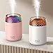 Imagen de HomeVortex Humidificador USB de 500 ml con luz nocturna y temporizador para dormitorio