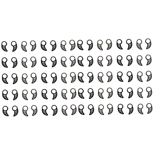 DOITOOL 80pcs Silicone Earphone Earhook Covers -Slip Earbud Protective Clips for Sports Running and Workout Lightweight Comfortable Fit for All