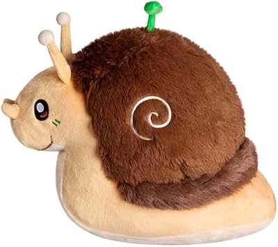 Squishable - Mini Garden Snail - Garden Collection - 11 in - Soft Toy Collectible Stuffed Animal