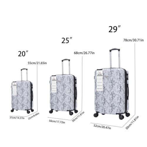 3-piece Suitcase Set, Multifunctional Large-capacity Suitcase, Trolley Case, PC Material, Hard Shell, Universal Wheels and Password Lock, Easy To Carry, 20-24-28 Inches2