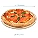 Pizza Stone for Oven, Grill, BBQ - Round 5/8 Inch Extra Thick Baking Stone w Safe Even Heating- XL 16.5
