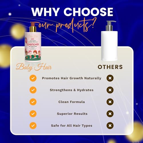 Image of Baby Hair Kids: Vegan Strawberry & Mineral Granules Conditioner