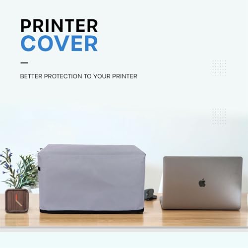 Image of Crasome Dust & Water Proof Printer Cover for Brother Ink Tank DCP-T535DW / DCP-T530DW / DCP-T436W / DCP-T430W (Grey)