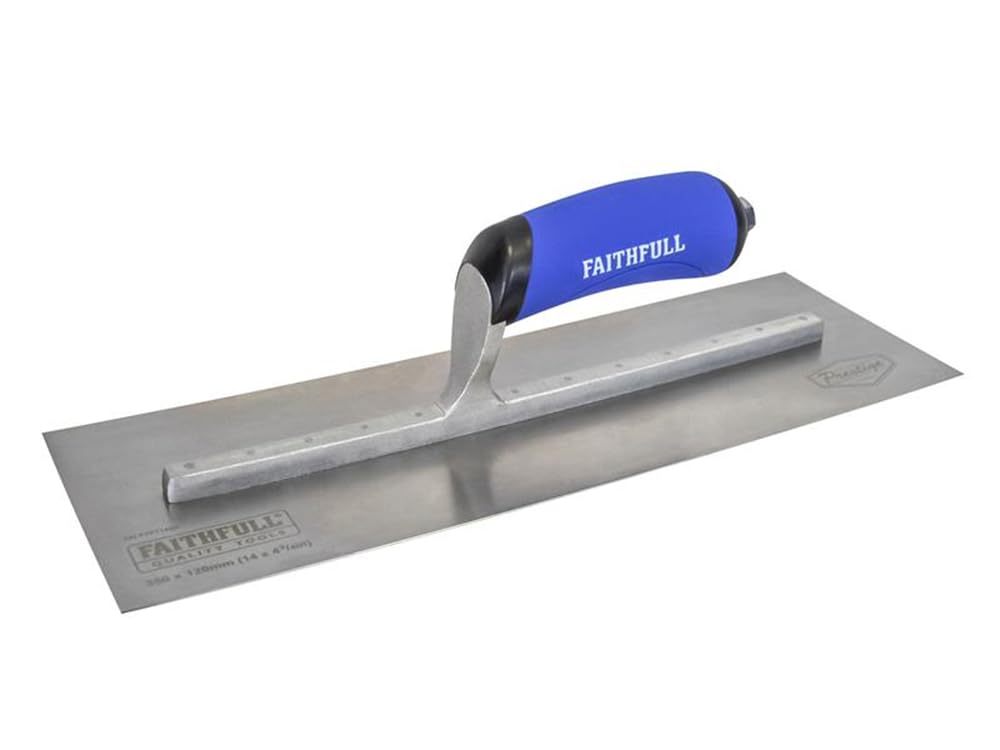 Faithfull Multi-Colour Prestige Plastering Trowel 350 X 120Mm (14 X 4.3/4In)