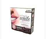 Brush Buddies Ultimate White Whitening Dental Strips Infused With Activated Charcoal, 1.6 Ounce