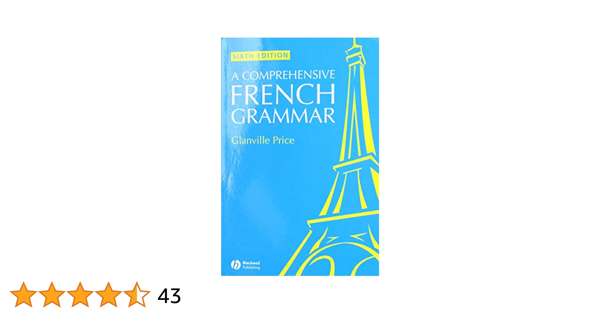 Amazon.com: A Comprehensive French Grammar (English and