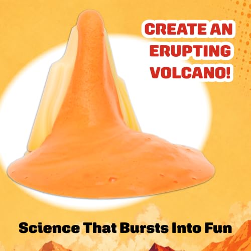 Image of Butterfly Edufields Volcano Science Kit | STEM Education | Erupting Volcano Science Kit for Kids | Easter Gifts for Kids | Learning & Education Toys | Fun Gift for Boys & Girls | Science Experiments